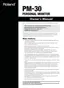 Preview: Owner's Manual