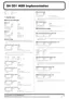 Preview: Midi Implementation