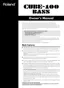 Preview: Owner's Manual