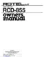Preview: Owner's Manual