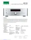 Preview: Specifications