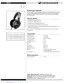 Preview: Specifications