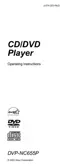 Preview: Operating Instructions