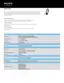 Preview: Specifications