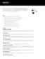 Preview: Specifications
