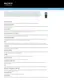 Preview: Specification Sheet