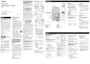 Preview: Operating Instructions