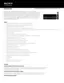 Preview: Specifications