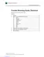 Preview: Trouble Shooting Guide, Electrical