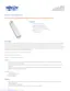 Preview: Specification Sheet