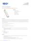 Preview: Specification Sheet