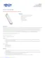 Preview: Specification Sheet