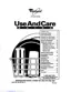 Preview: Use And Care Guide