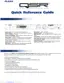 Preview: Quick Reference Guide