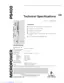 Preview: Technical Specifications