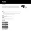 Preview: Specifications