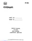 Preview: Service Manual