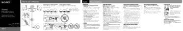 Preview: Operating Instructions