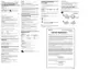 Preview: Operating Instructions