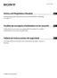 Preview: Safety And Regulatory Booklet