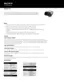 Preview: Specifications