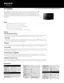 Preview: Specifications