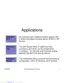 Preview: Applications