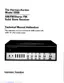 Preview: Technical Manual Addendum