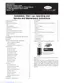 Preview: Installation, Start-Up, Operating And Service And Maintenance Instructions