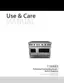 Preview: Use & Care Manual