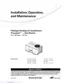Preview: Installation & Operation Manual