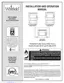 Preview: Installation And Operation Manual