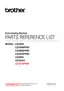Preview: Parts Reference List