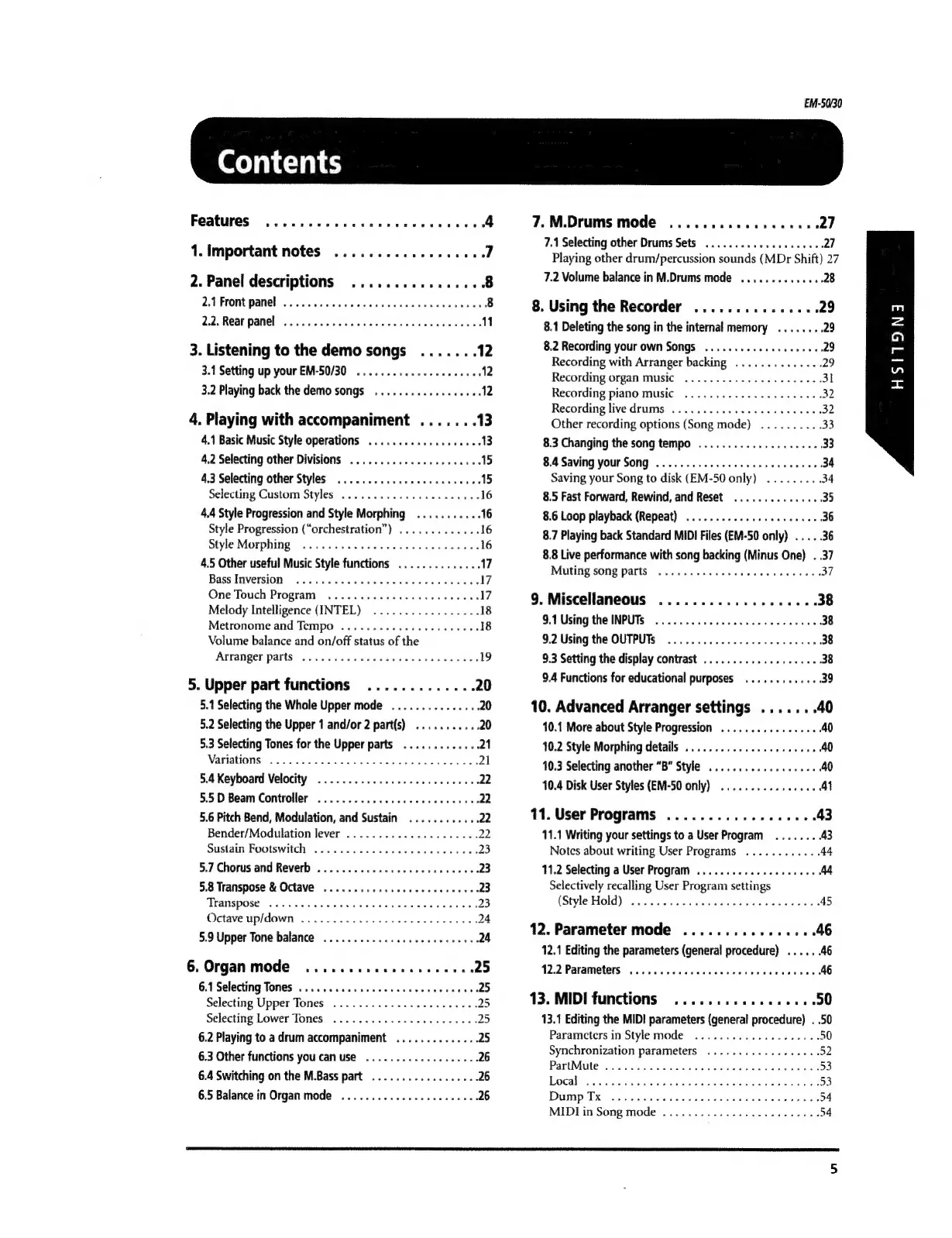Page #5 background image