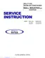 Preview: Service Instructions