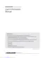 Preview: User's Information Manual
