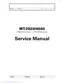 Preview: Service Manual