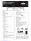 Preview: Installation, Start-Up, Operating And Service And Maintenance Instructions