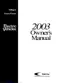 Preview: Owner's Manual