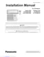 Preview: Installation Manual