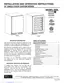 Preview: Installation And Operation Instructions