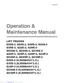 Preview: Operation & Maintenance Manual