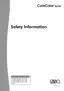 Preview: Safety Information
