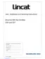 Preview: User, Installation And Servicing Instructions