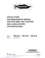 Preview: Installation And Maintenance Manual