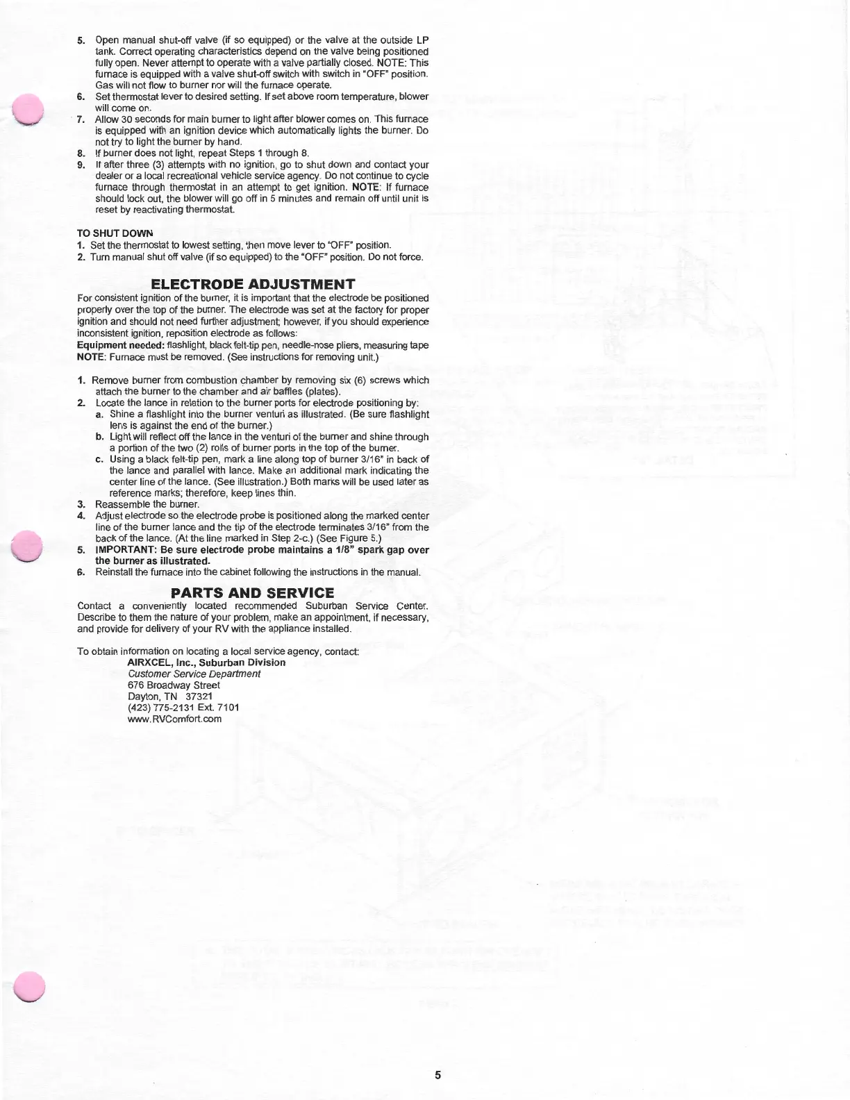 Page #5 background image