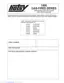Preview: Operating Instructions And Parts Manual