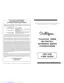 Preview: Use And Care Guide