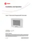 Preview: Installation And Operation