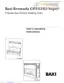 Preview: User Operating Instructions